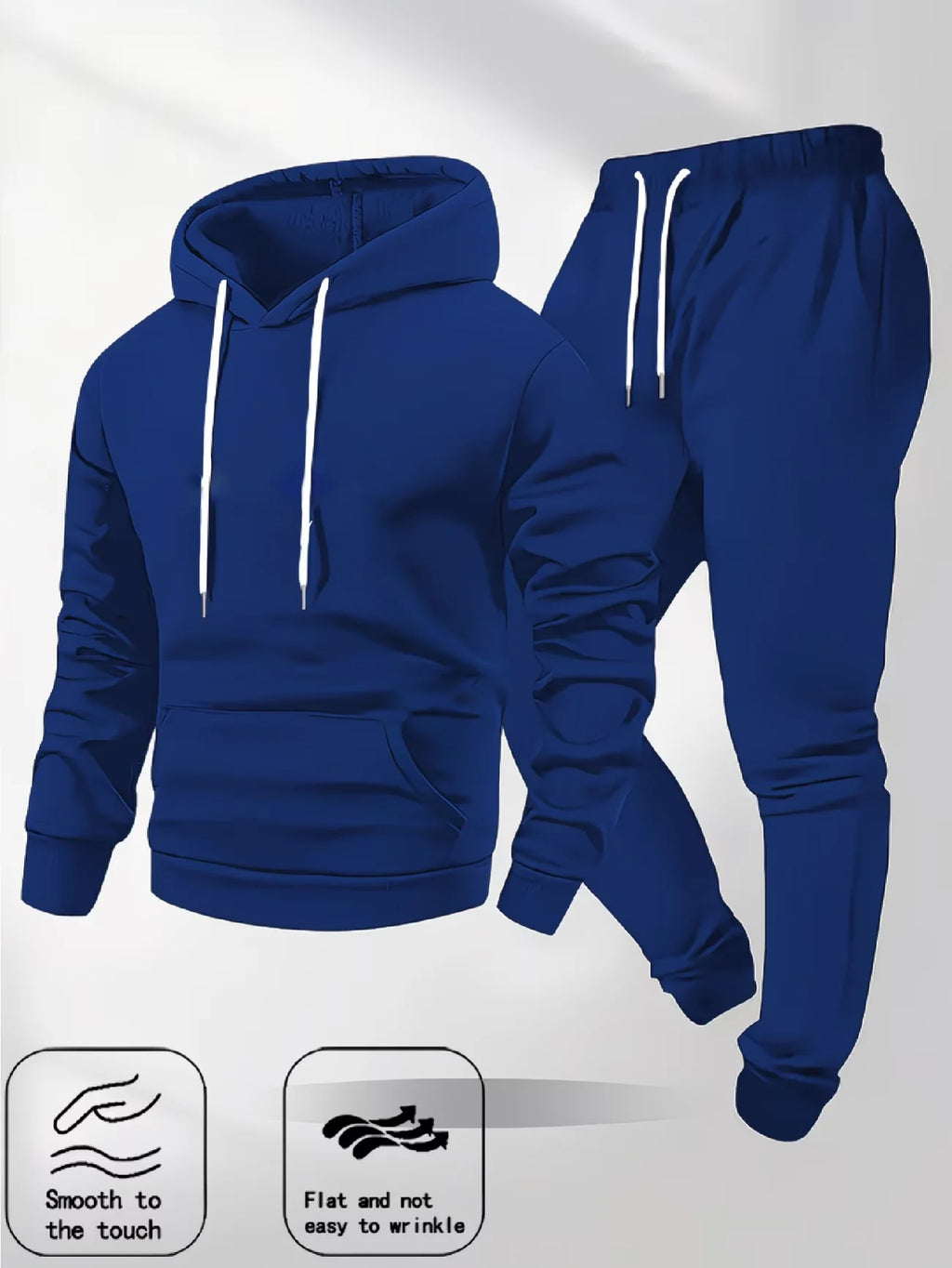Conjunto de Sudadera con Capucha Casual y Cómoda para Hombre, Moda de Manga Larga para Otoño e Invierno, Ropa de Calle Multifuncional de Alta Calidad