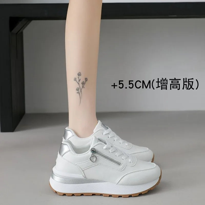 zapatos blancos
